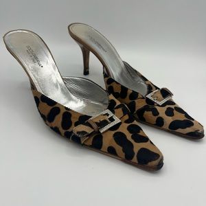 Vintage Dolce and Gabbana leopard Heels